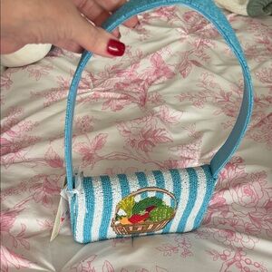 VIRAL NEW Vegetable Embroidered Basket Bag.